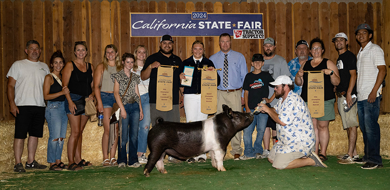 GRAND CHAMPION MARKET HOG, 2024 California State Fair