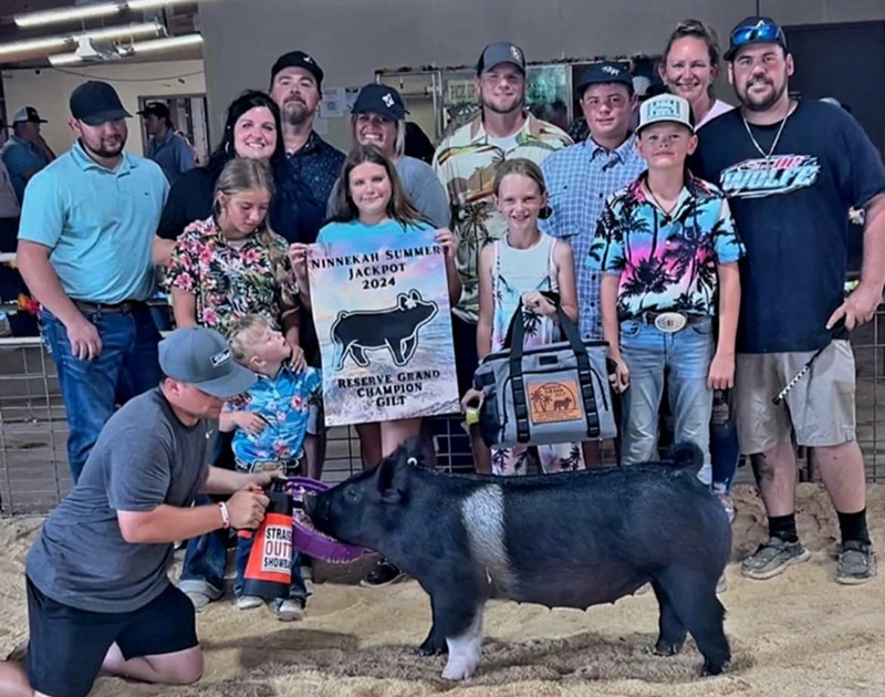 RESERVE GRAND CHAMPION, 2024 Ninnekah Summer Jackpot, OK
