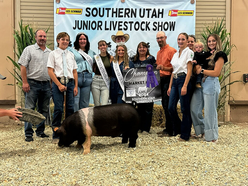 GRAND CHAMPION,  2024 Southern Utah Junior Livestock Show
