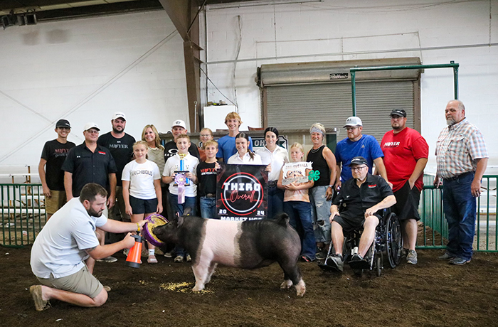 3RD OVERALL, 2024 Fulton County Fair, OH