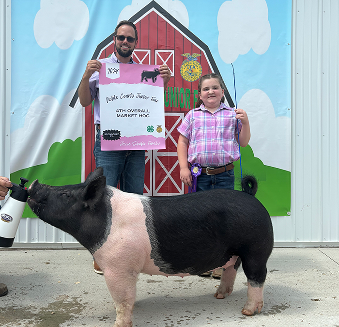 4TH OVERALL,  2024 Noble County OH