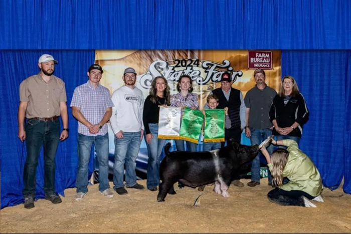 3RD OVERALL JR. MARKET BARROW, RESERVE GRAND GTBNC MARKET BARROW, 2024 GTBNC, NC