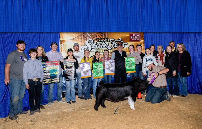 RESERVE OVERALL JR. MARKET BARROW,  GRAND GTBNC MARKET BARROW, 2024 GTBNC, NC