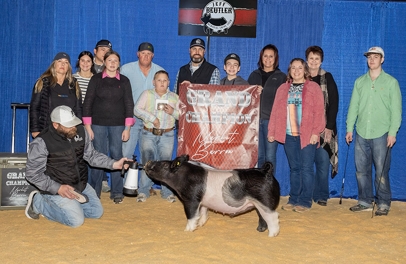 GRAND OVERALL, 2025 Jeff Beutler Memorial Swine Show, OK