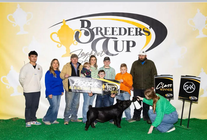 RESERVE ALL BLACK BARROW, 2025 Breeders Cup