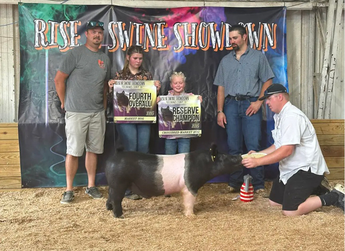 4TH OVERALL MARKET HOG, 2025 Rise & Swine Showdown