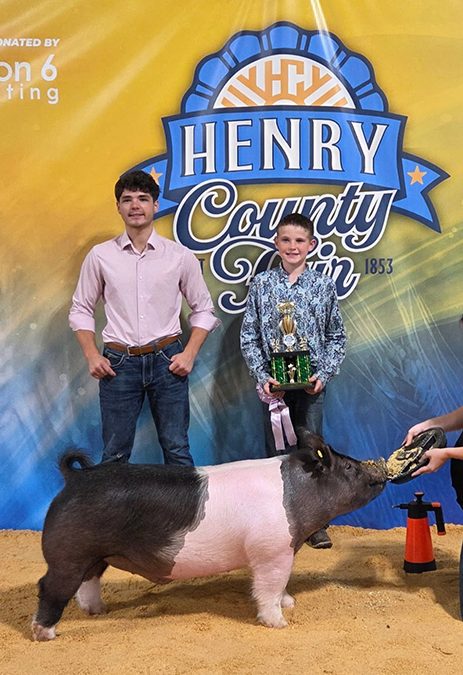 RESERVE GRAND CHAMPION OVERALL, 2025 Henry County Fair, OH