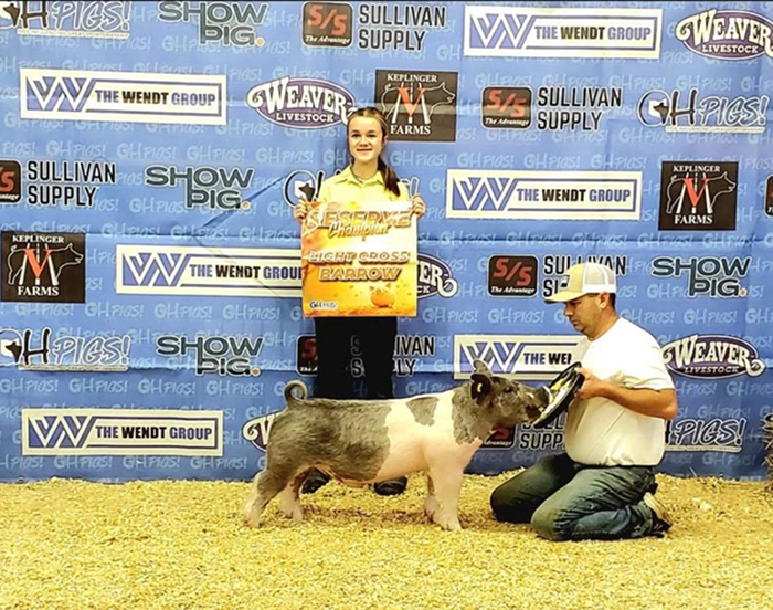RESERVE LT CROSS BARROW, 2025 Ashland Swine Classic, OH
