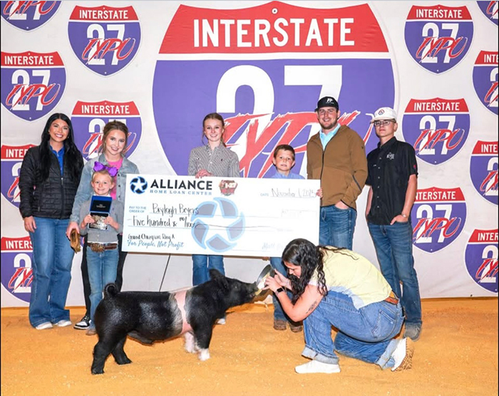 GRAND CHAMPION OVERALL, 2025 1-27 Pork Expo Turkey Trot, TX