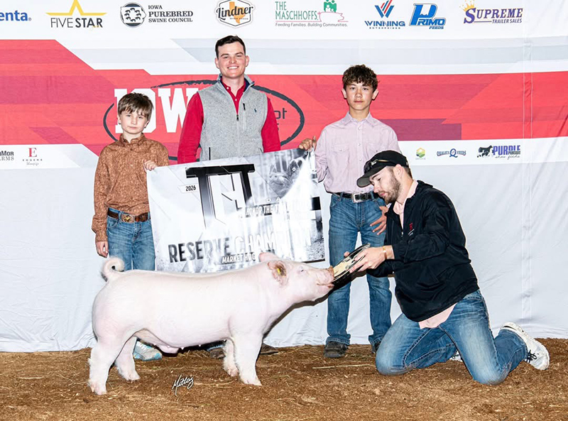 RESERVE CHAMPION OVERALL – 2026 Honor The Tradition Day 1, IA