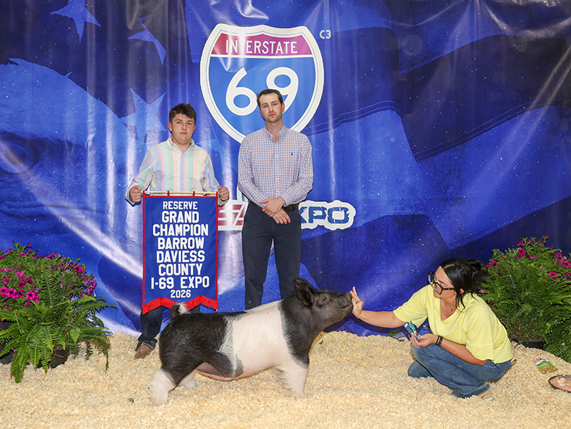 RESERVE CHAMPION OVERALL – 2026 I69 Jackpot Show, IN