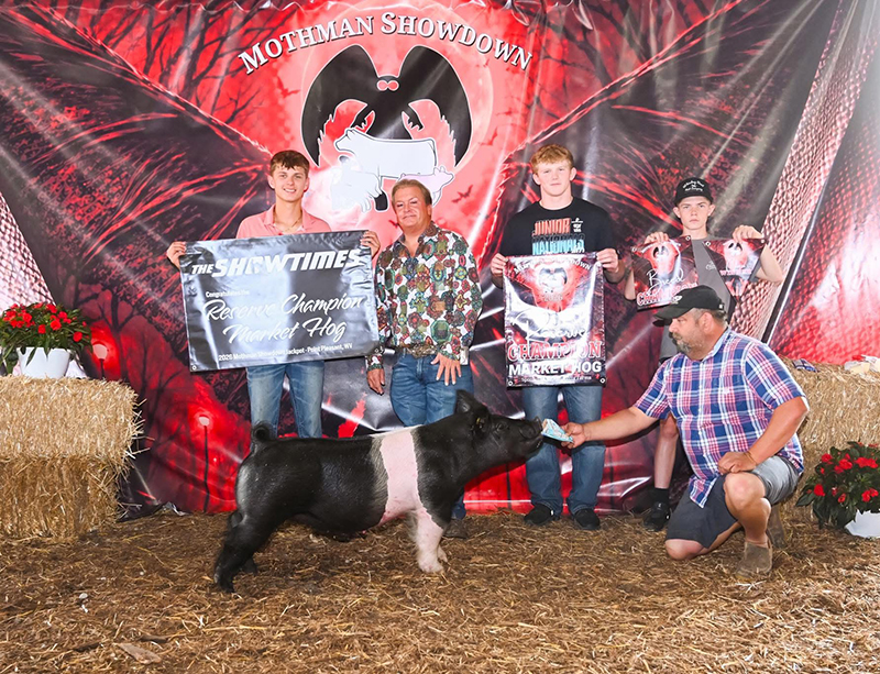 RESERVE GRAND CHAMPION MARKET HOG – 2026 Mothman Showdown, WV
