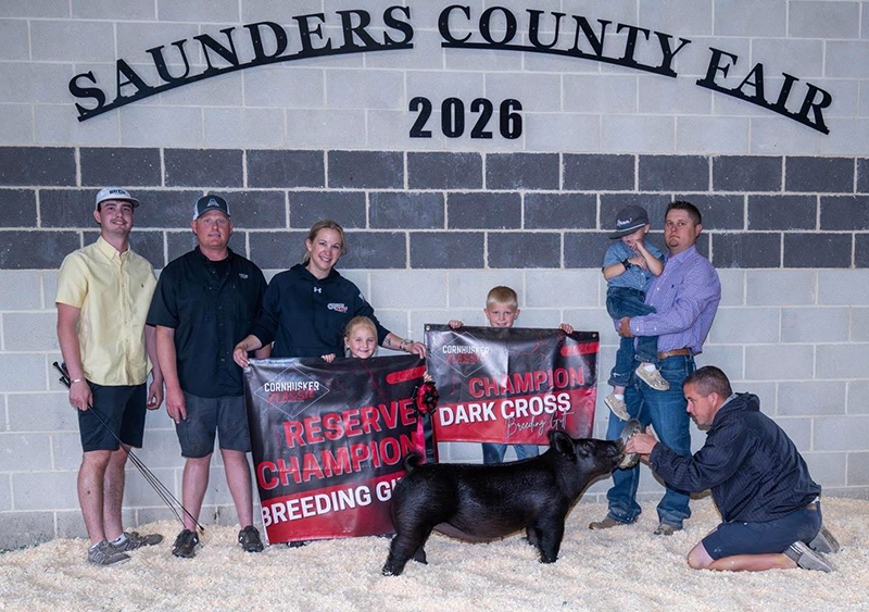 RESERVE GRAND CHAMPION BREEDING GILT DAY 1 – 2026 Corn Husker Classic, NE