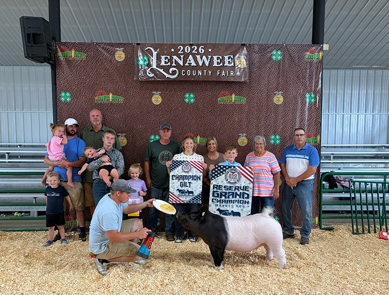 RESERVE GRAND OVERALL MARKET HOG – 2026 Lenawee County, MI