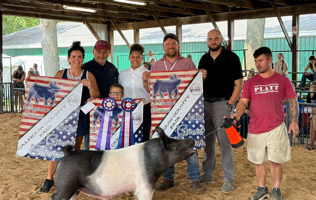 GRAND OVERALL MARKET HOG – 2026 Calhoun County, MI