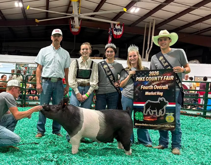 4TH OVERALL MARKET HOG – 2026 Pike County, OH