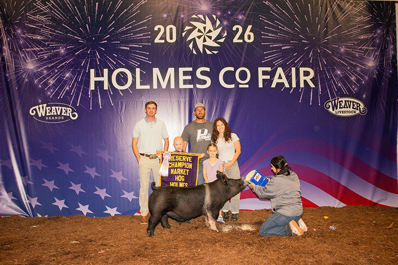 RESERVE GRAND CHAMPION OVERALL – 2026 Holmes County, OH