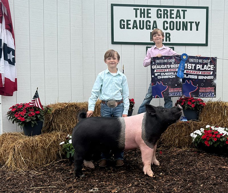4TH OVERALL BARROW – 2026 Geauga Co, OH